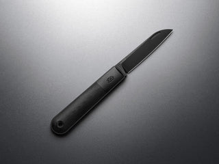 The all black Wayland classic Barlow EDC folding slip joint pocket knife.