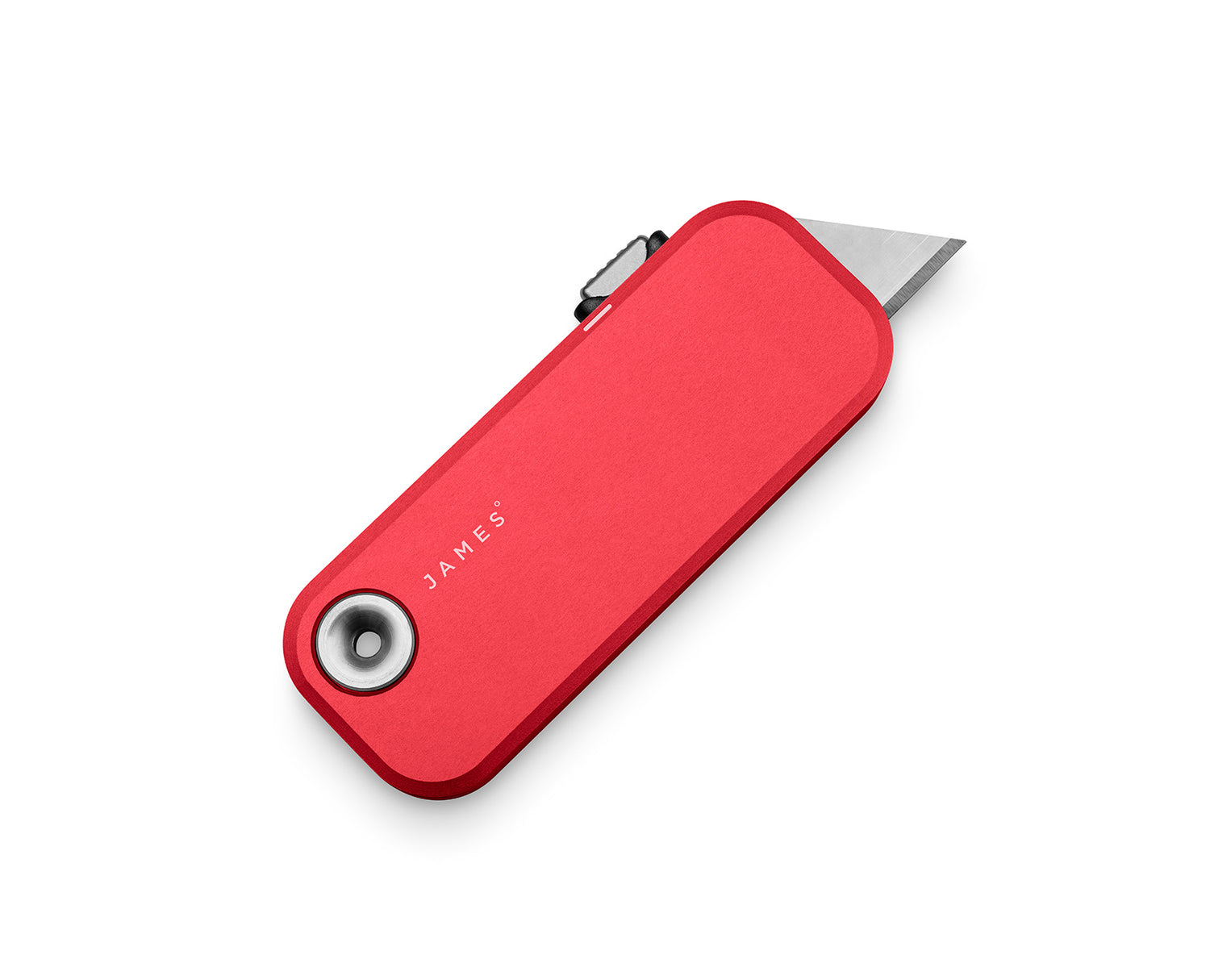 The Palmer red utility box cutter knife on a white background.