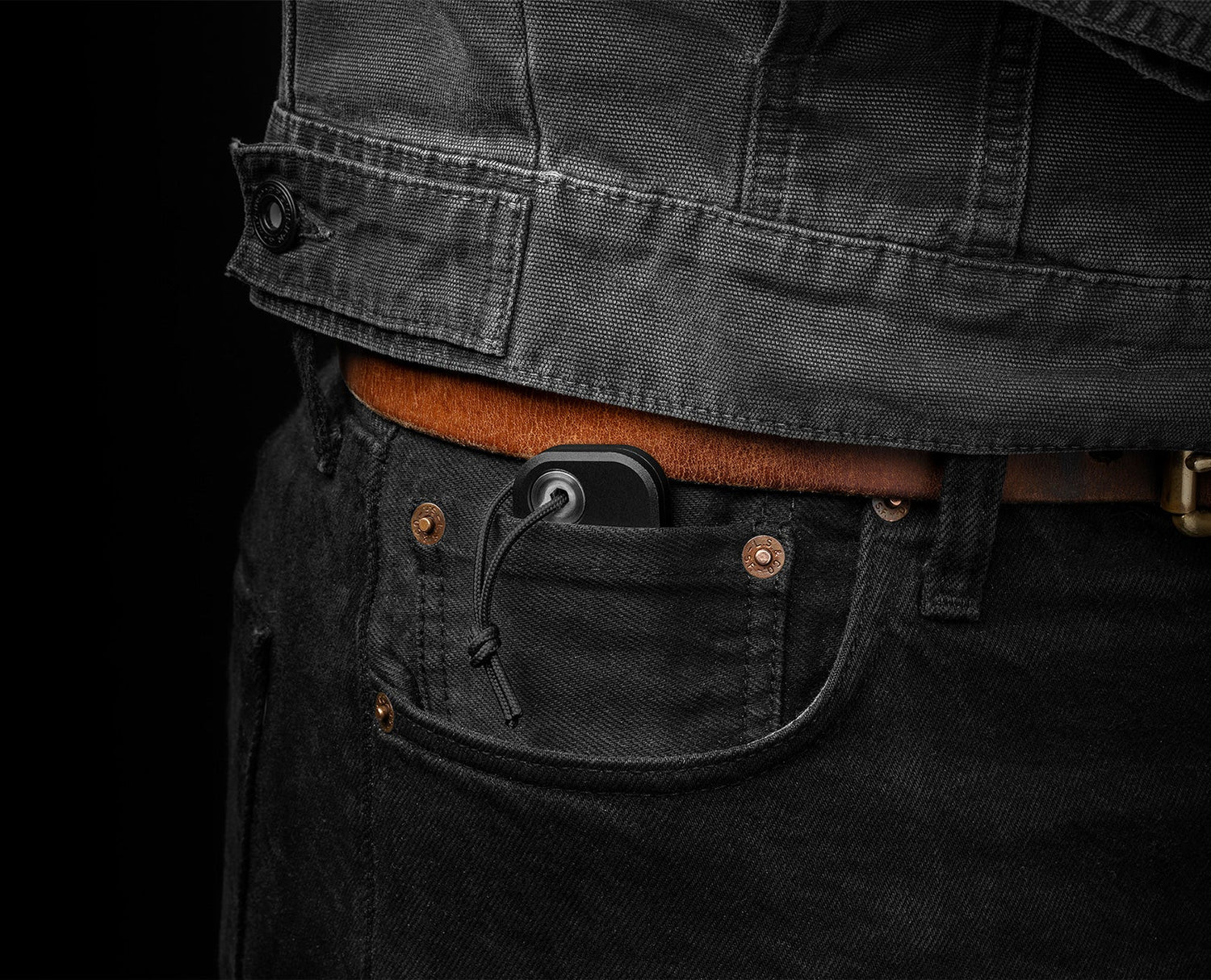 The Palmer in man's coin pocket.