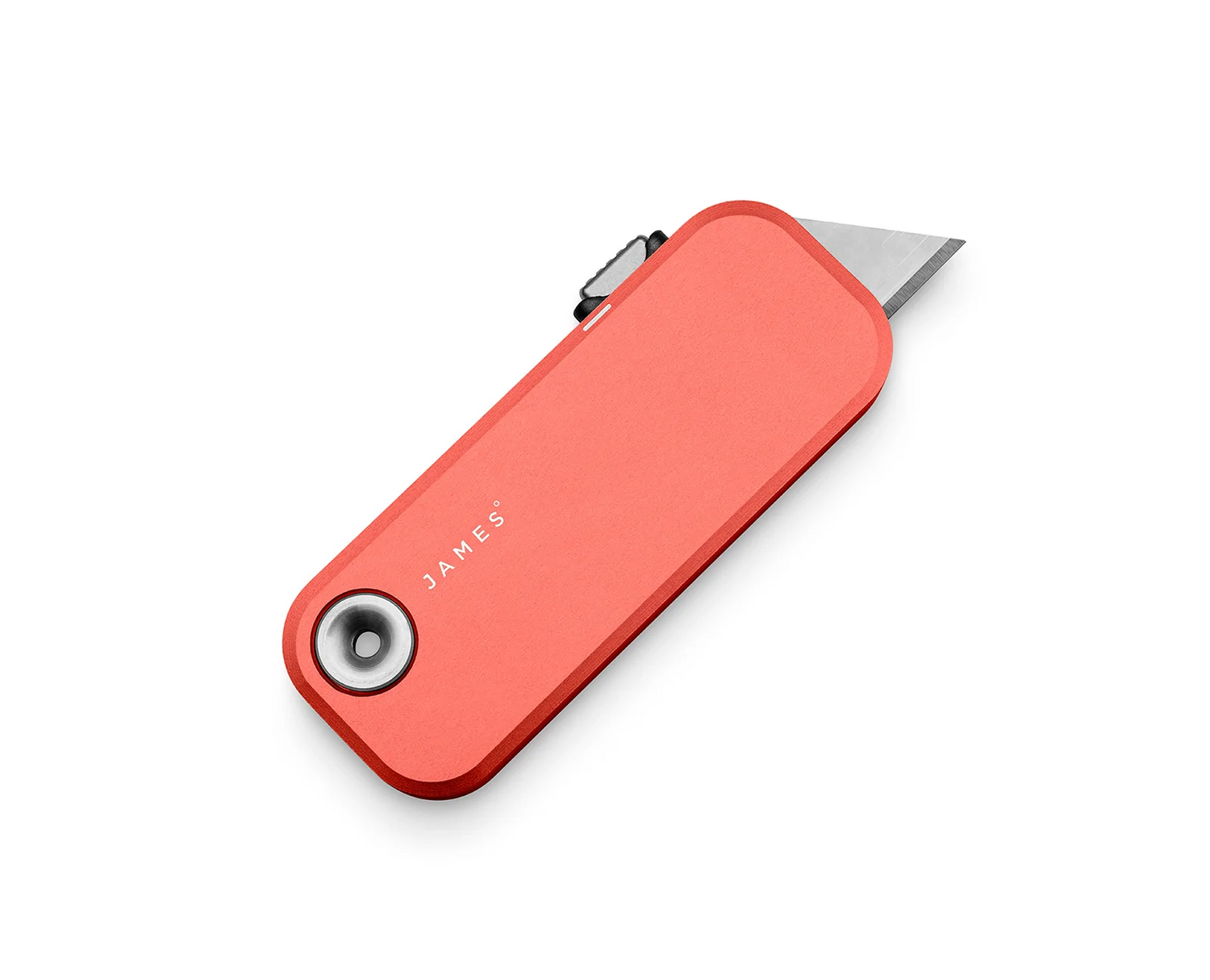 The Palmer utility box cutter knife in coral.