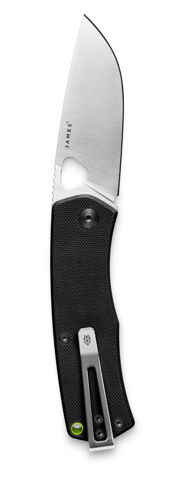 The Folsom knife, fully opened with the blade visible.