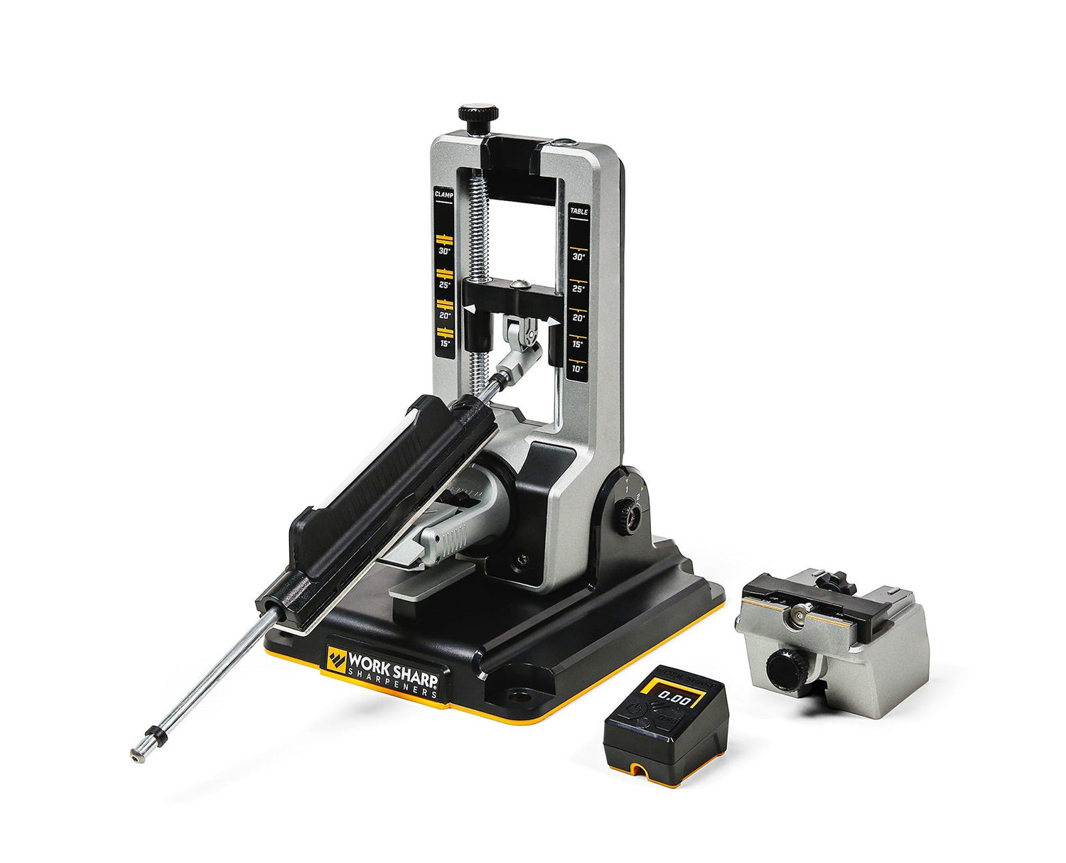 The Work Sharp Precision Pro knife sharpener.