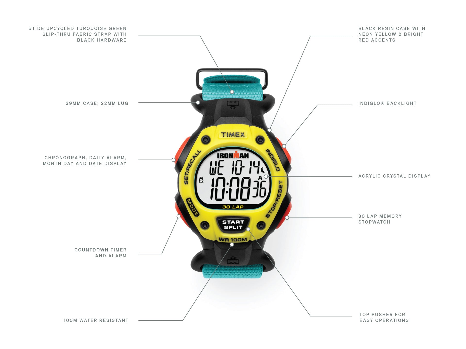 Timex digital watch outlet ironman