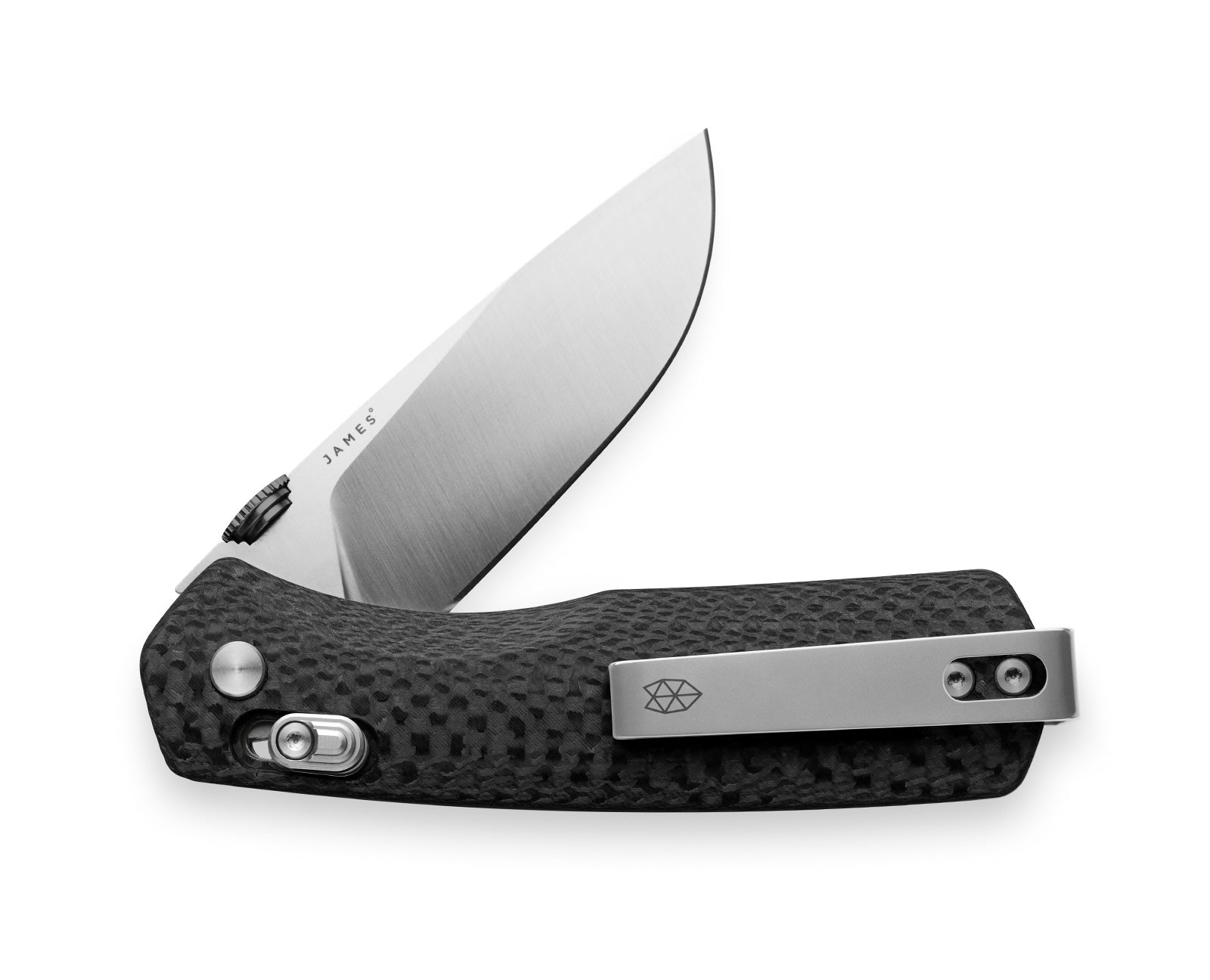 The Carbon Fiber Carter EDC pocket knife.