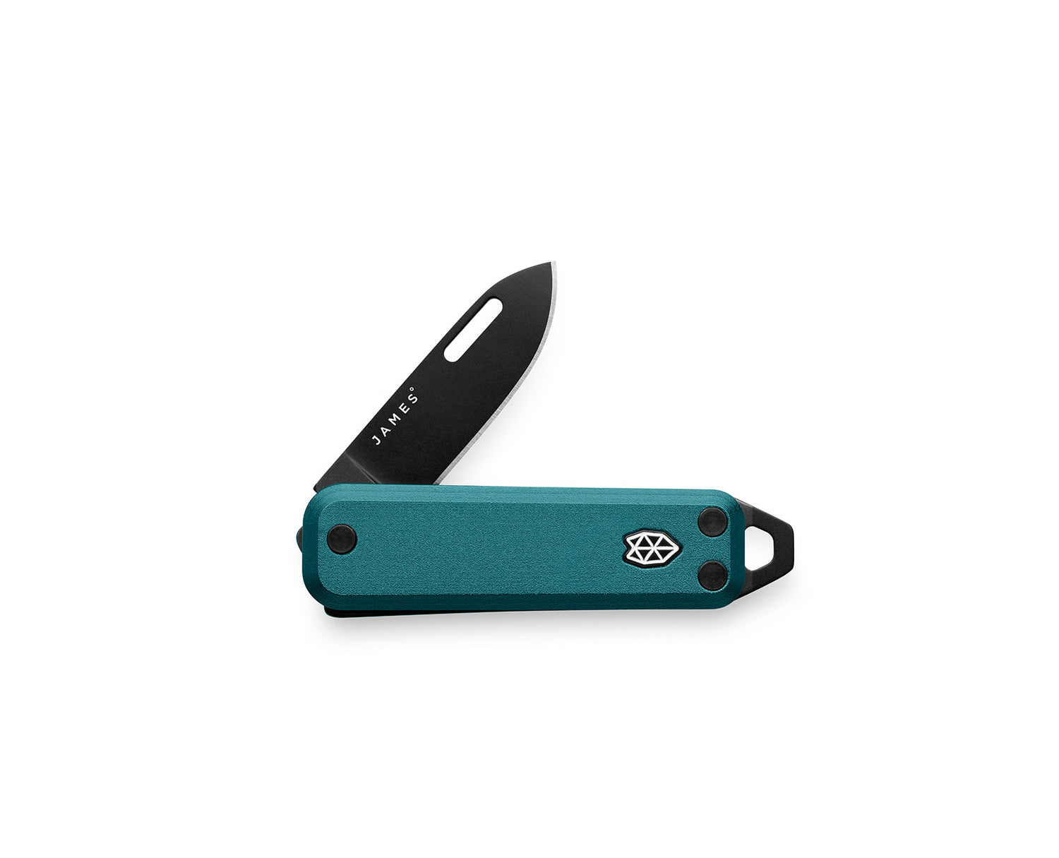 The emerald Elko edc slip joint key chain pocket knife.
