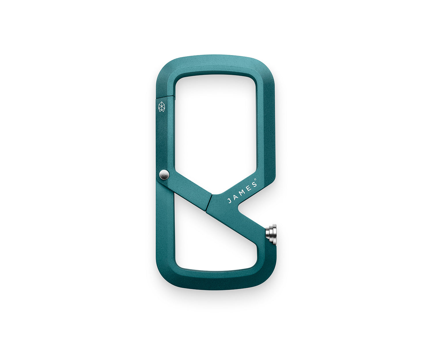 The emerald Mehlville keychain EDC carabiner.