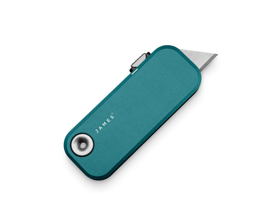 The Palmer EDC utility knife in emerald.