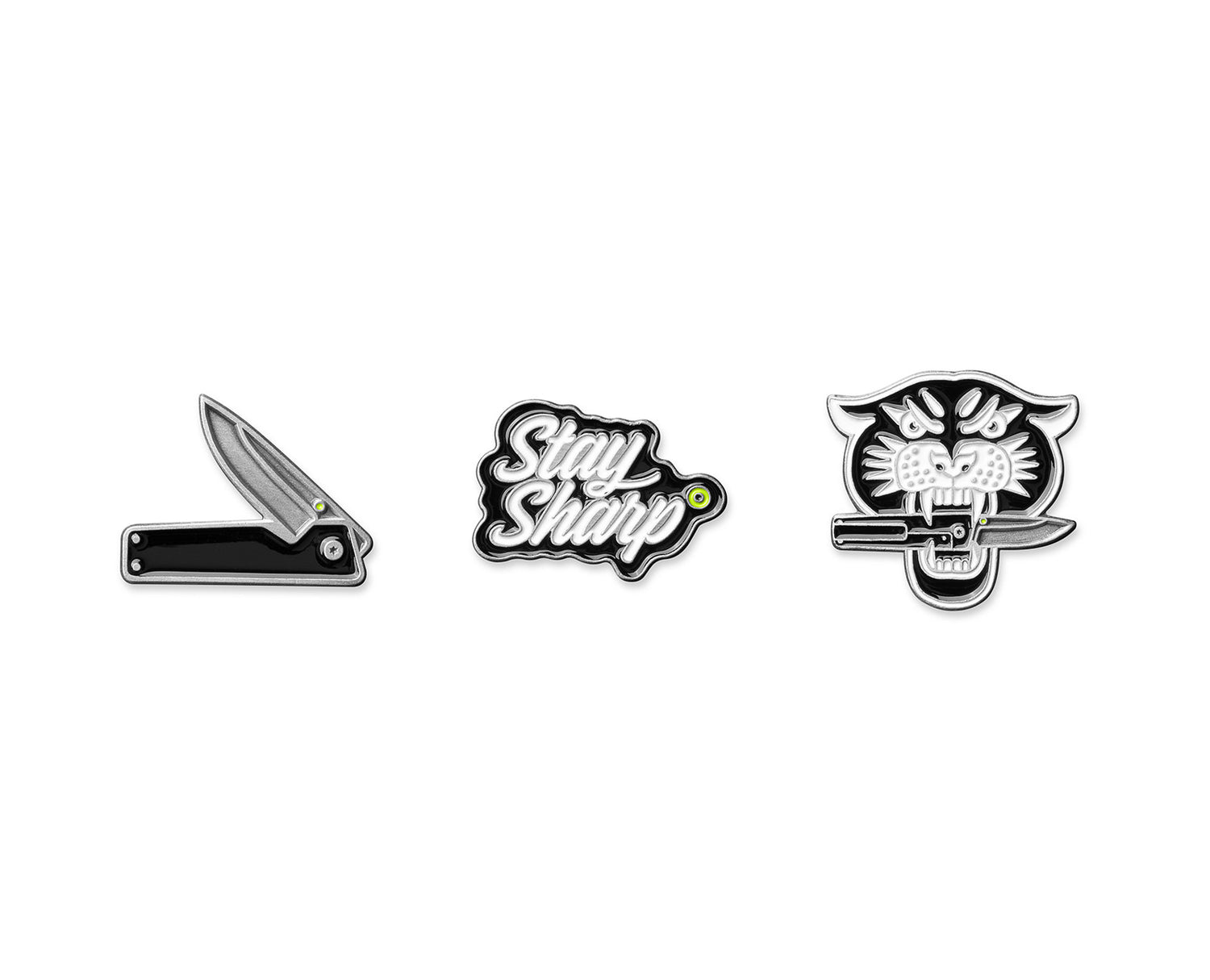 The TJB Enamel Pin Set