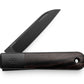 The Wayland classic barlow slip joint pocket knife with genuine ebony scales.