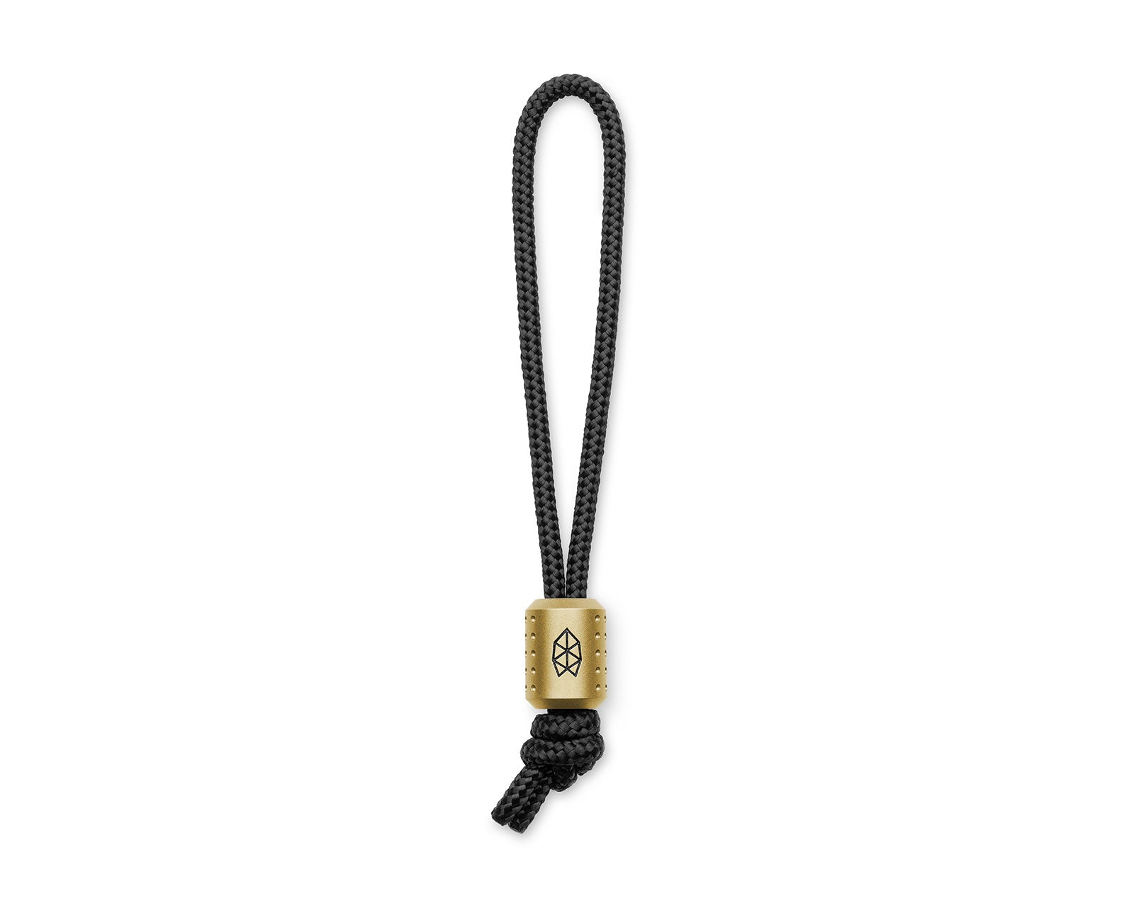 The Alder beard and lanyard in gold.