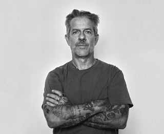 A portrait of Mark Oblow by Arto Saari.