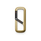 The Madison EDC keychain carabiner in gold and black.