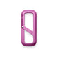 The Madison EDC keychain carabiner in purple haze.