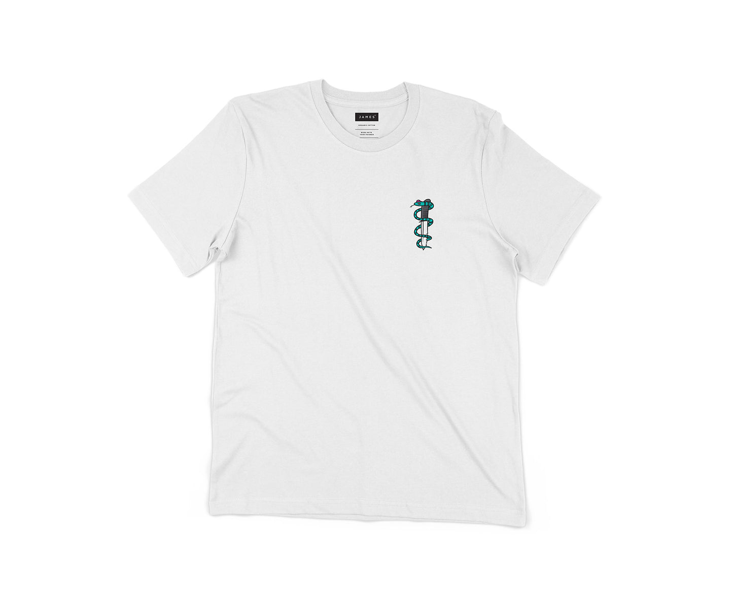 The James x Mark Oblow tee.