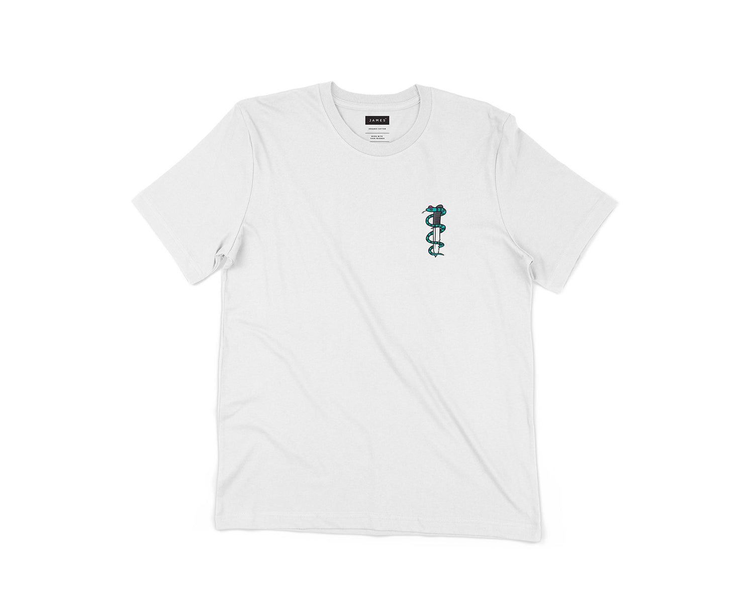 The James x Mark Oblow tee.