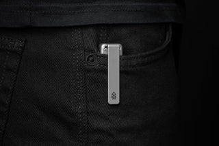 The Chapter 2 knife in a pocket.