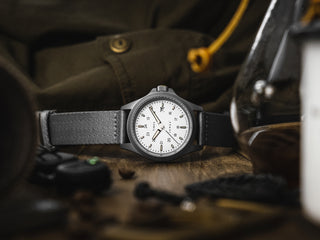 timex watch on table zoom
