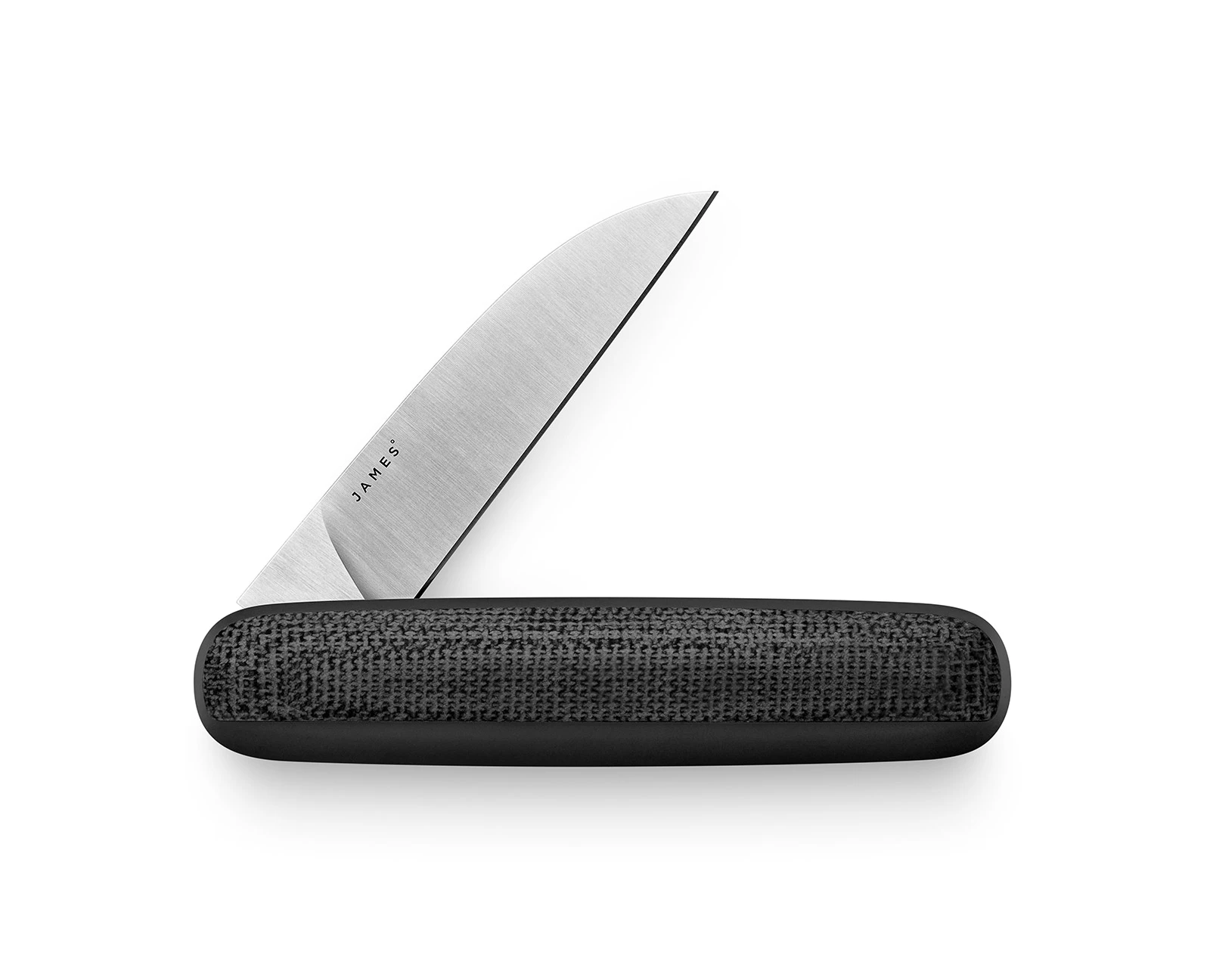 The Pike classic folding slip joint pocket knife with black micarta scales.