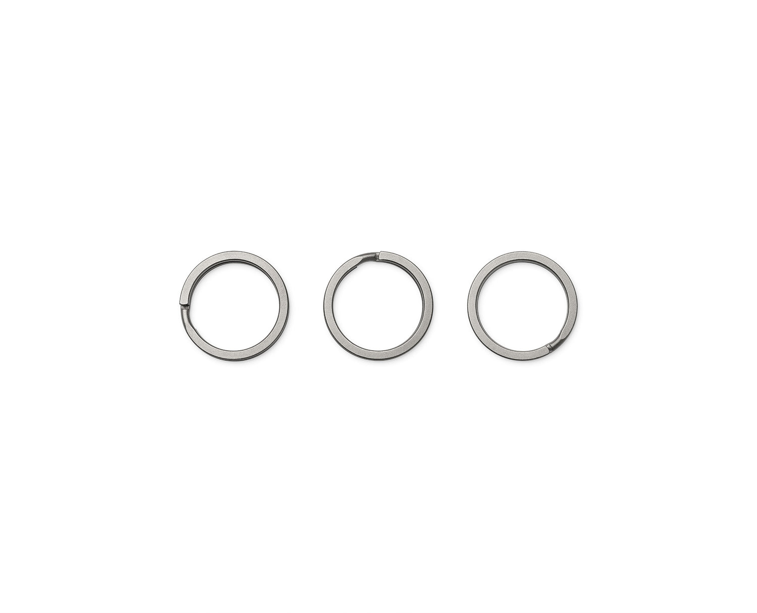 EDC 18mm Round Titanium Keyring Ring
