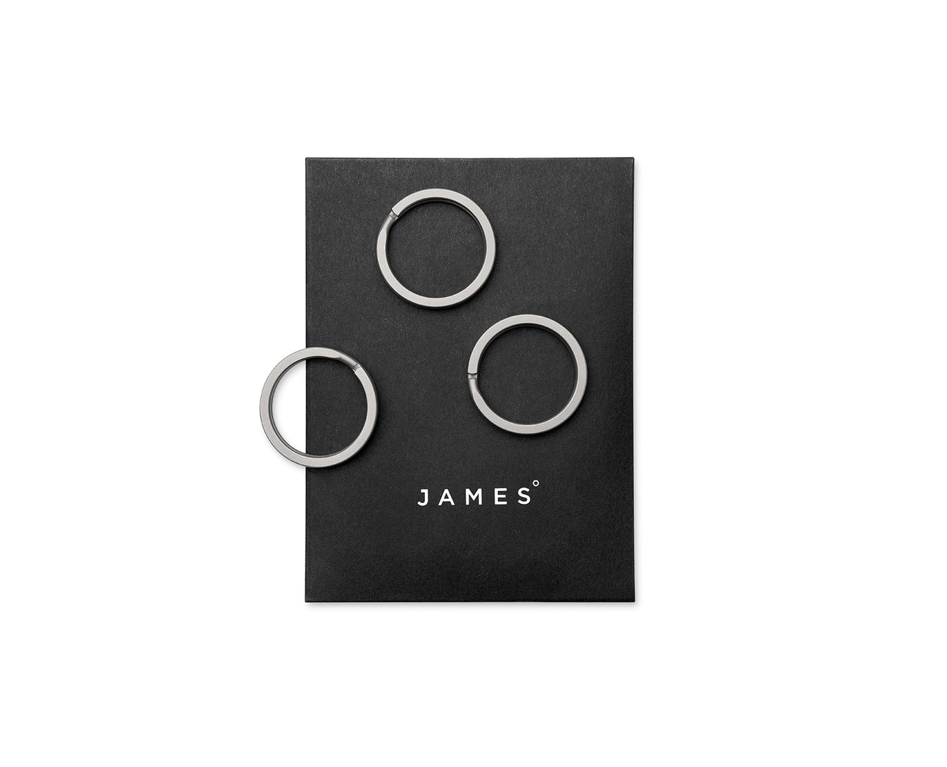 3-Pack Titanium Key Rings – The James Brand