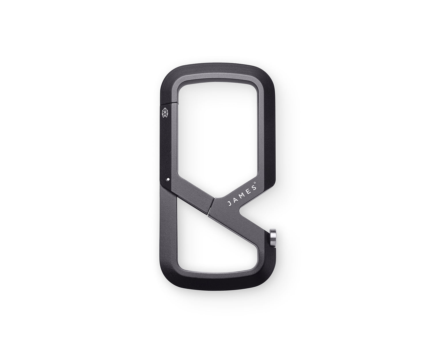 The Mehlville carabiner in space gray